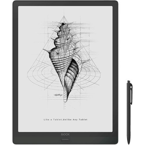 BOOX - 13.3" Max Lumi E-Ink Tablet - 2020