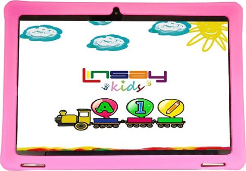 LINSAY - 10.1" Kids Tablet - 32GB - Pink-Front_Standard 