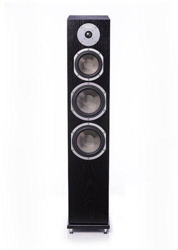 KLH AUDIO - Kendall 3-Way Floor Standing Speaker (each) - Black Oak