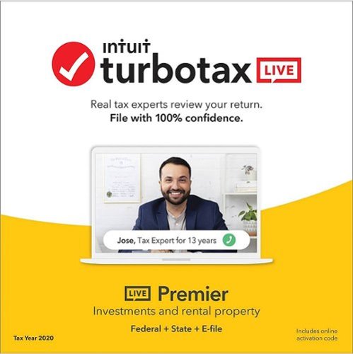 Intuit - TurboTax Live Premier Fed + State 2020 (1-User) - Android, Chrome, Mac OS, Windows, Apple iOS-Front_Standard 