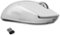 Logitech - PRO X SUPERLIGHT Lightweight Wireless Optical Gaming Mouse with HERO 25K Sensor - White-Front_Standard 