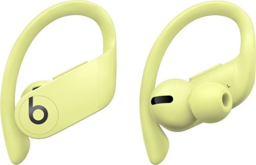 Beats by Dr. Dre - Geek Squad Certified Refurbished Powerbeats Pro Totally Wireless Earphones - Spring Yellow