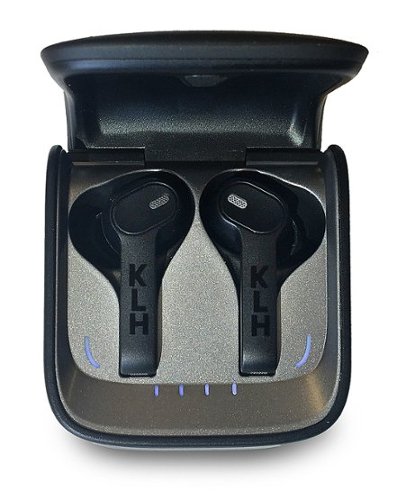  KLH AUDIO - Fusion True Wireless Headphones - Black