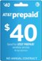 AT&T Prepaid - $40 Top-Up Prepaid Card-Front_Standard