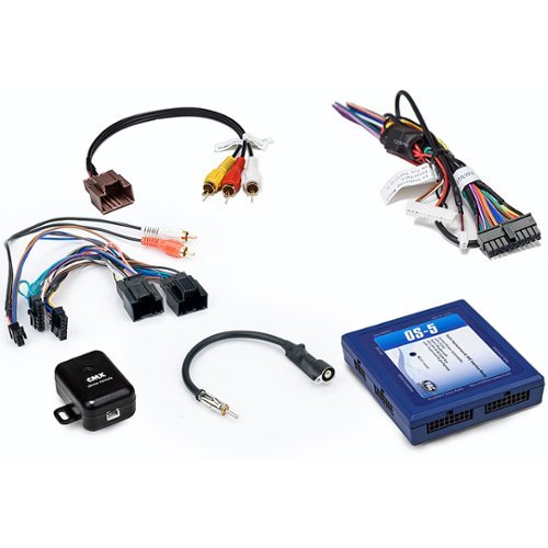 PAC - Radio Replacement Interface with OnStar Retention for Select 29-bit LAN GM Vehicles - Blue