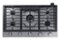 Dacor - Transitional 36" Built-In Gas Cooktop with 6 burners and SimmerSear, Liquid Propane Convertible - Silver Stainless Steel-Front_Standard