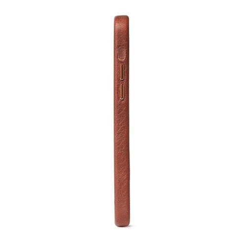 DECODED , Leather Backcover iPhone 12 Pro Max - Brown SHOP ONLINE