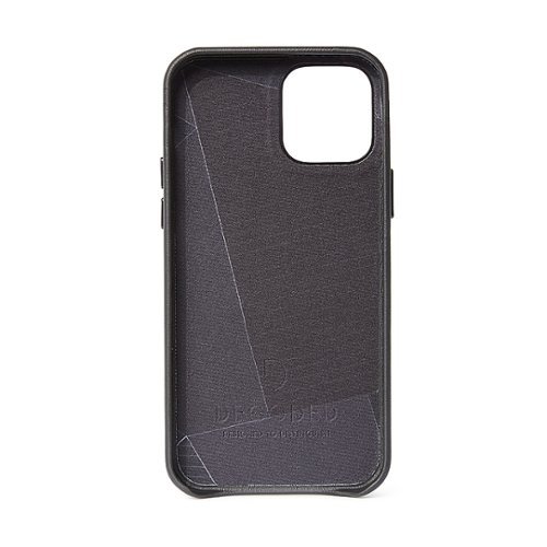 DECODED Leather Backcover iPhone 12 Pro Max - Black WHERE TO BUY