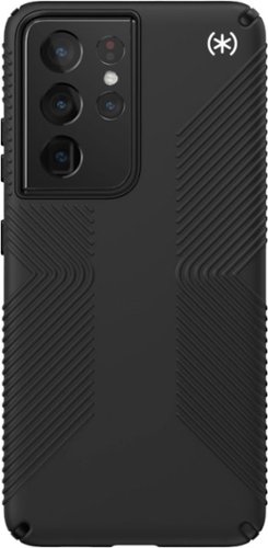 Speck - Presidio2 Grip Case for Samsung Galaxy S21 Ultra 5G - Black