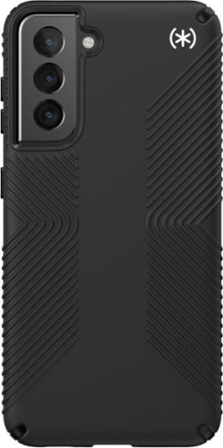 Speck - Presidio2 Grip Case for Samsung Galaxy S21 5G - Black