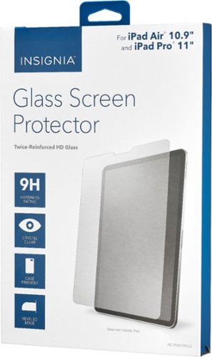 Insignia™ HD Glass Screen Protector for Apple iPad Air 10.9 (4th/5th Generation) and iPad Pro 11 (1st/2nd/3rd/4th Generation) - Clear BUY IN EUROPE