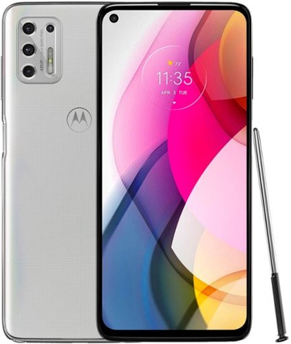 Motorola Moto G Stylus (2021) 128GB Memory (Unlocked) - Aurora White WORLDWIDE DELIVERY