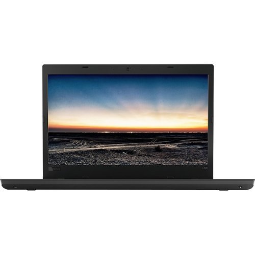 Lenovo - ThinkPad L480 14" Pre-Owned Laptop - Intel Core i5 8350U - 8GB Memory - 256GB Solid State Drive-Front_Standard 