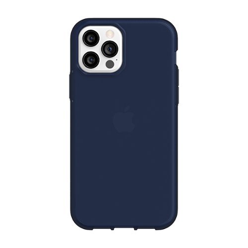 Survivor Clear Hard shell Case for Apple iPhone 12 & iPhone 12 Pro - Navy WORLDWIDE DELIVERY