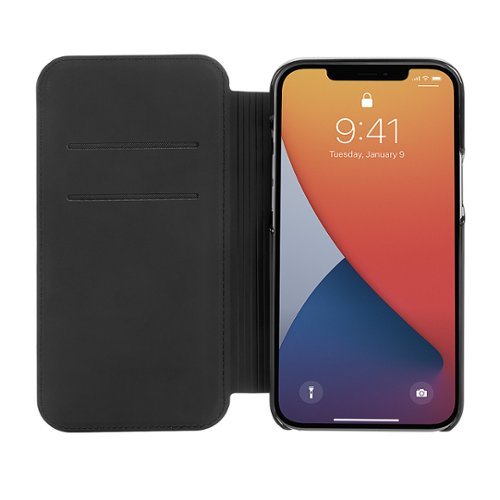 kate spade new york - Folio Case for Apple iPhone 12 Pro Max - Black Crumbs-Alt_View_Standard_3 