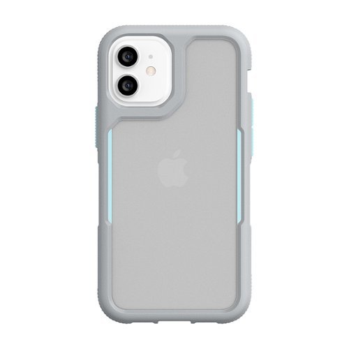 Survivor Endurance Hard shell Case for Apple iPhone 12 mini - Gray/Sky Blue/Light Gray WORLDWIDE DELIVERY