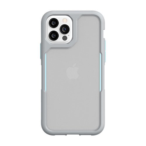 Survivor Endurance Hard shell Case for Apple iPhone 12 & iPhone 12 Pro - Gray/Sky Blue/Light Gray WORLDWIDE DELIVERY