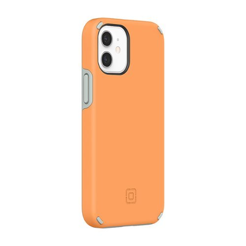 Incipio Duo Hard shell Case for Apple iPhone 12 mini - Clementine Orange/Gray GLOBAL SHIPPING