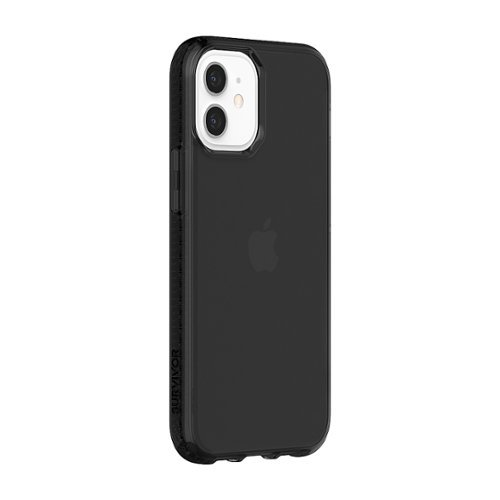 Survivor - Clear Hard shell Case for Apple iPhone 12 mini - Black-Alt_View_Standard_3 
