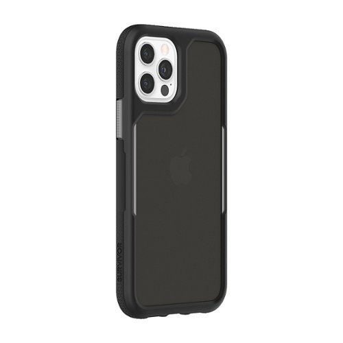 Survivor - Endurance Hard shell Case for Apple iPhone 12 & iPhone 12 Pro - Black/Gray/Smoke-Alt_View_Standard_3 
