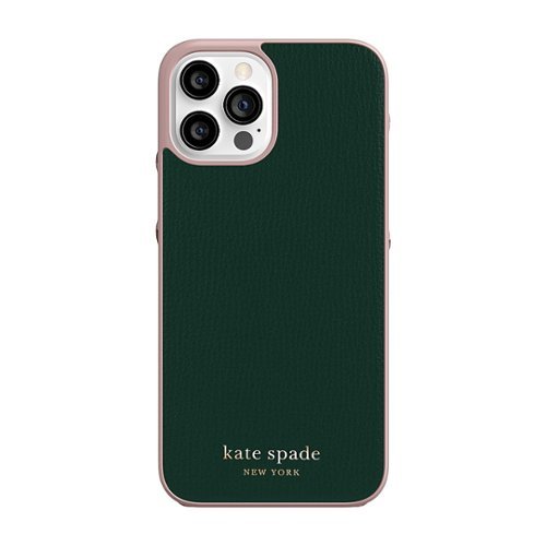 kate spade new york Wrap Hardshell Case for Apple iPhone 12 Pro Max - Deep Evergreen WORLDWIDE DELIVERY