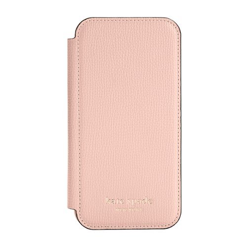 kate spade new york Folio Case for Apple iPhone 12 & iPhone 12 Pro - Pale Vellum Crumbs WORLDWIDE DELIVERY
