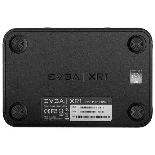 EVGA XR1 Capture Card - Black BUY ONLINE