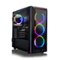 CLX - SET Gaming Desktop - AMD Ryzen 9 5950X - 32GB Memory - NVIDIA GeForce RTX 3090 - 480GB SSD + 3TB HDD - Black-Front_Standard 