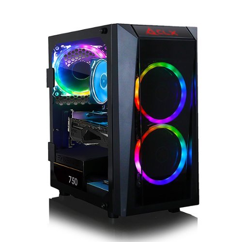 CLX - SET Gaming Desktop - AMD Ryzen 5 5600X - 16GB Memory - NVIDIA GeForce RTX 3070 - 240GB SSD + 2TB HDD - Black