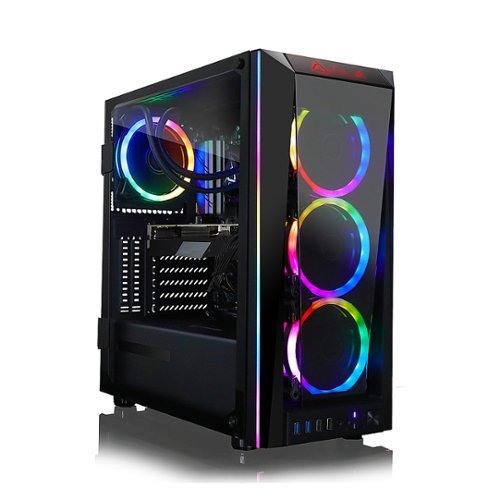 CLX - SET Gaming Desktop - AMD Ryzen 7 5800X - 32GB Memory - NVIDIA GeForce RTX 3090 - 480GB SSD + 3TB HDD - Black