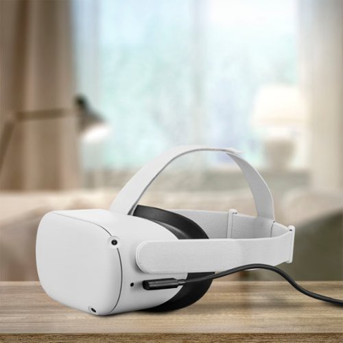 Insignia™ 16.4' USB-C Virtual Reality Headset Cable for Meta Quest 2 and 3 - Black BUY ONLINE
