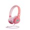 Planet Buddies - Kids Volume-Limited Wired Headphones (Olive the Owl) - Pink-Front_Standard