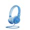 Planet Buddies - Kids Volume-Limited Wired Headphones (Noah the Whale) - Blue-Front_Standard