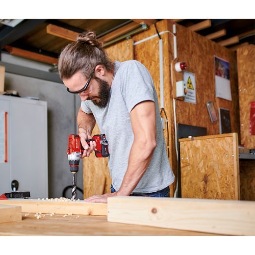 Einhell - TE-CD Power X-Change 18-Volt Cordless 3/8-Inch 2-Speed 1250 RPM MAX Kit (w/ 2 x 1.5-Ah Battery and Fast Charger) - Multi-Alt_View_Standard_14 