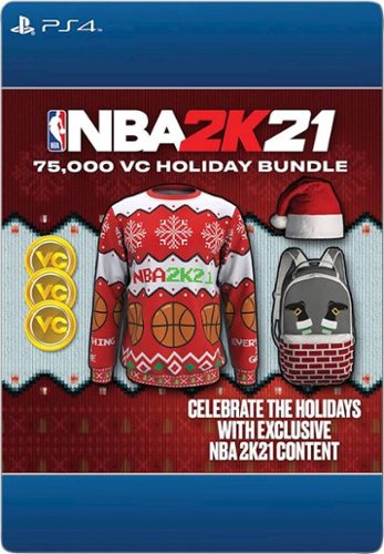 NBA 2K21 75,000 VC Holiday Bundle - PlayStation 4-Front_Standard 