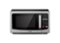 Toshiba - 1.1 Cu. Ft. Countertop Microwave - Stainless Steel-Angle_Standard