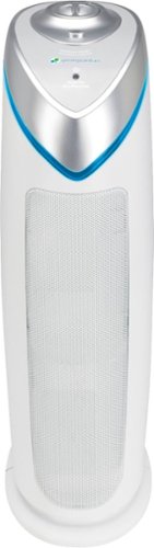 GermGuardian - 167 Sq Ft 4-in-1 True HEPA Air Purifier - White