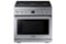 Dacor - Transitional 6.3 Cu. Ft. Freestanding Dual Fuel Four Part Convection Range with GreenClean and Steam Assist - Silver Stainless Steel-Front_Standard