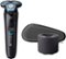 Philips Norelco - Shaver 7500, Rechargeable Wet & Dry Electric Shaver with SenseIQ Technology - Ink Black-Angle_Standard