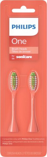 Philips Sonicare - Philips One by Sonicare 2pk Brush Heads - Miami Coral