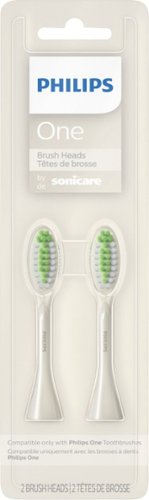Philips Sonicare - Philips One by Sonicare 2pk Brush Heads - Snow White