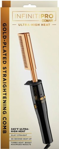 Conair Infiniti Pro Gold Hot Comb - Gold Plated - Gold WHERE TO BUY