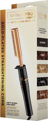 Conair Infiniti Pro Gold Hot Comb - Gold Plated - Gold SHOP ONLINE