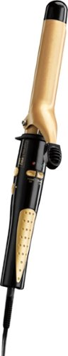Conair - Ultra High Heat SheaButter Infused 1" Curling Iron - Gold