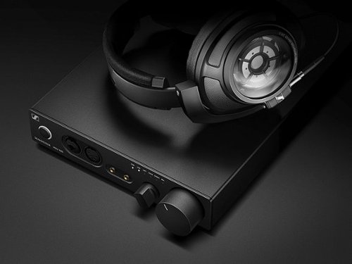 Sennheiser HD 820 Over-the-Ear Audiophile Headphones - Ring Radiator Drivers with Glass Reflector Technology, with Balanced Cable - Black SHOP ONLINE