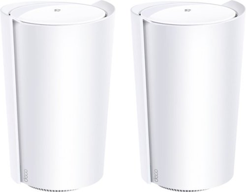 TP-Link - Deco X90 (2-pack) AX6600 Whole Home Mesh Wi-Fi 6 System - White