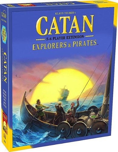Catan Studio - CATAN EXPANISON: EXPLORERES & PIRATES 5-6 PLAYERS