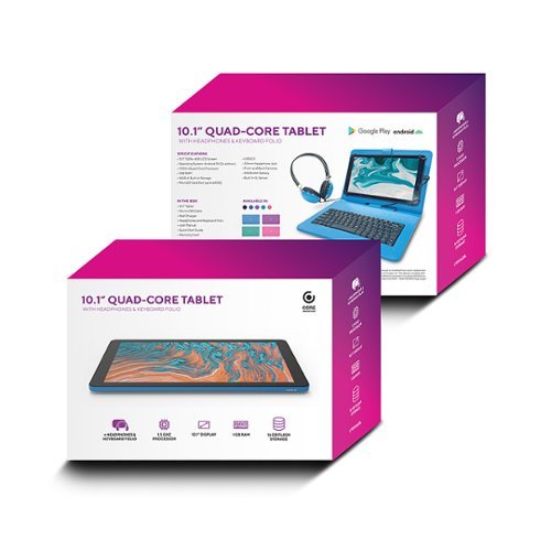 Core Innovations - DP - 10.1 - Tablet - 1 GB - Azul