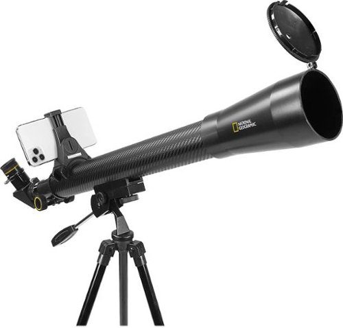 National Geographic 50mm Refractor Telescope with Astronomy App - Black HOW TO BUY