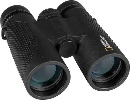 National Geographic - 8x42 Water-Resistant Binoculars - Black